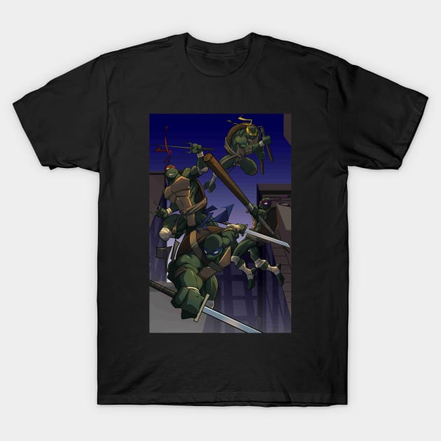 TMNT Fan art T-Shirt by Chinoutu007